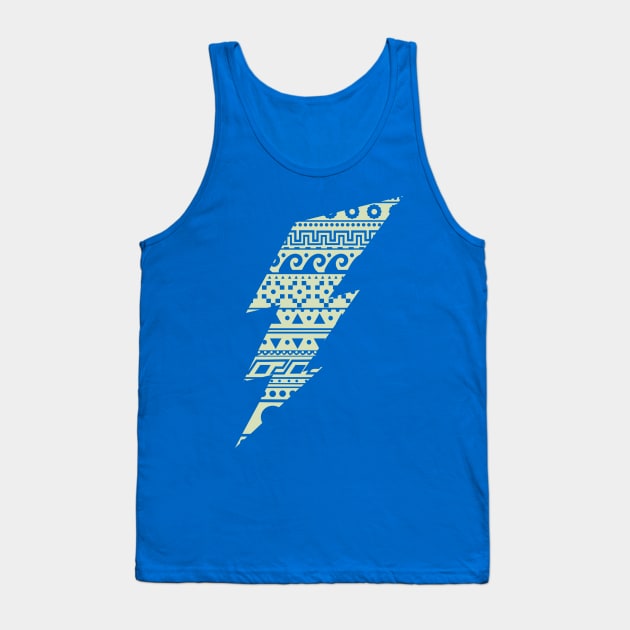 Thunderbolt Tank Top by Koala Tees